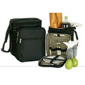 Cooler w/ Picnic Set for 2